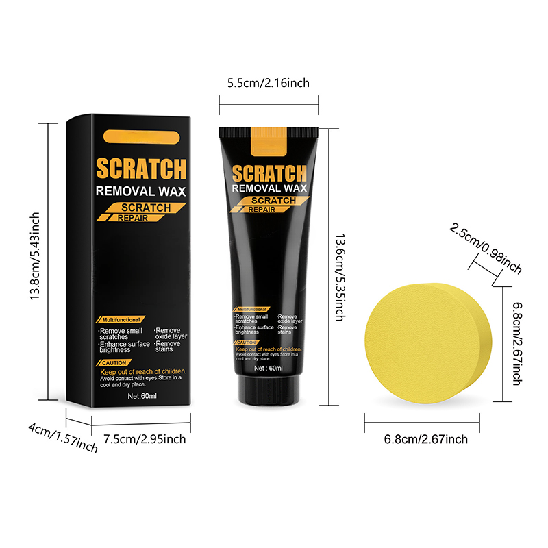 Automotive Effective Scratch Repair & Care Wax