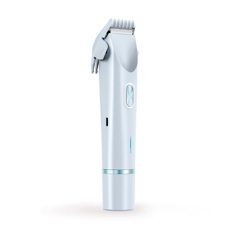 2-in-1 Women's Bikini Trimmer - Rechargeable, IPX7 Waterproof | Pain-Free for Face/Body/Sensitive Areas