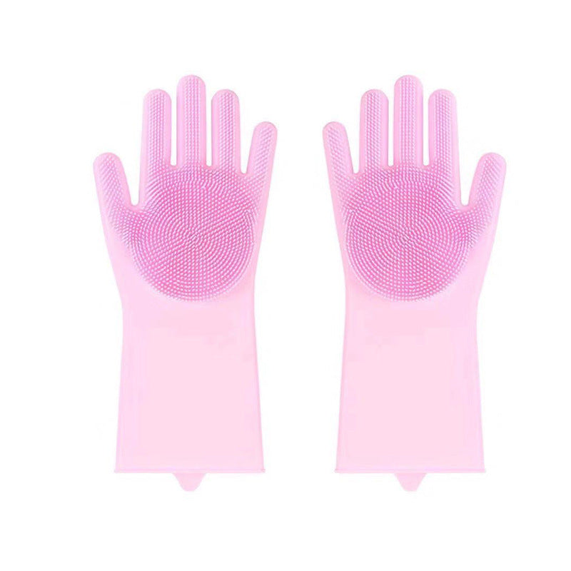 πΎ Pet Grooming Gloves: Heat-Resistant, Silicone 5-Finger β Wash/Bathe/Massage!