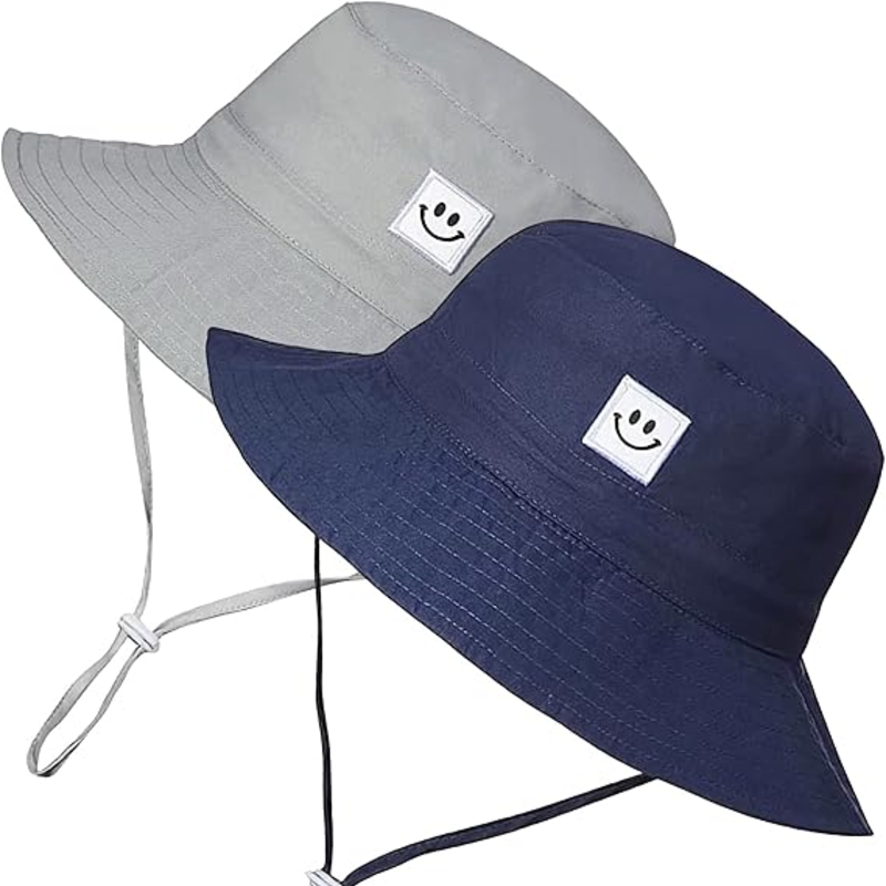 Toddler Sun Hat Beach Bucket Hat for Girls Boys Toddlers
