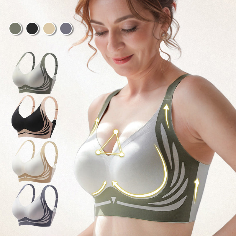50%🔥Lifting Anti-Sagging Wire-Free Push-up Bra(Buy 1 get 1 free)& Free Shipping