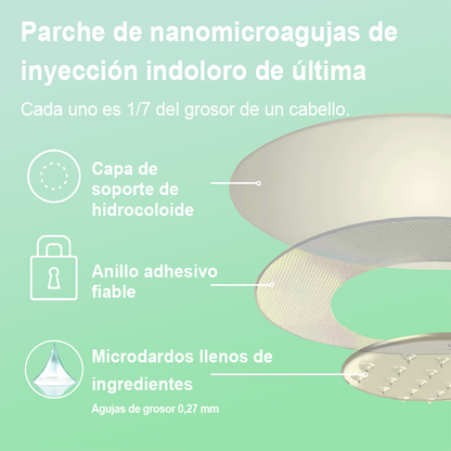 【Último día de promoción: 60% DE DESCUENTO🏅】Lenreay Parche NANO de microagujas NIDDK-Tirzepatide para Adelgazar y Salud(Sin dolor, liberación 24/7 | Pierde 9 kg RÁPIDO | Reducción del 90% en azúcar | ) 🔴01