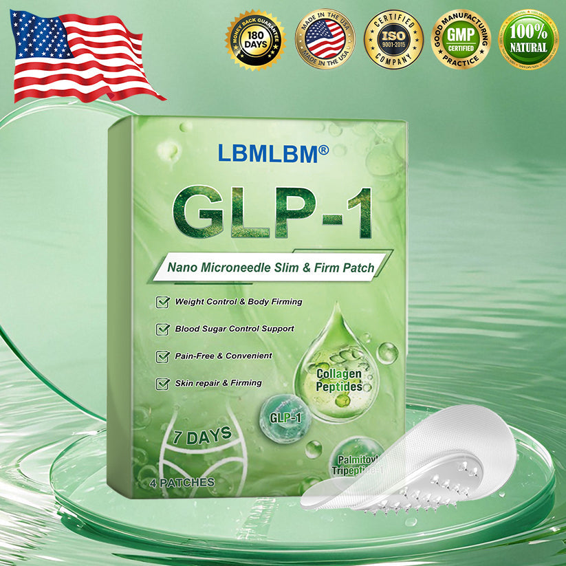 Final 3 Hours: 80% OFF✅ LBMLBM® SMGT-GLP-1 Collagen Nano Microneedle Patch (Clinically Proven & Suitable for All Ages)