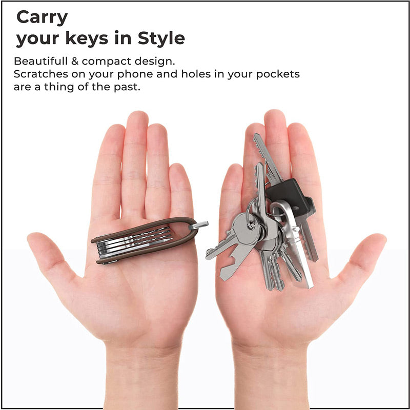 Buy 2 Get 1 Free (3PCS) Leather Key Organizer