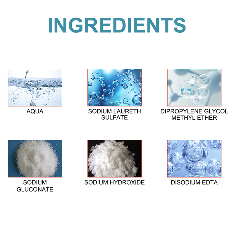 Multifunctional Oil Stain and Rust Stain Cleaner