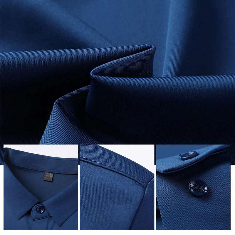 ??Men's Wrinkle-Free Button-Down Shirt