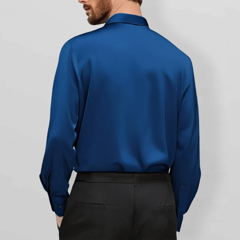 ??Men's Wrinkle-Free Button-Down Shirt