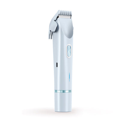 2-in-1 Women's Bikini Trimmer - Rechargeable, IPX7 Waterproof | Pain-Free for Face/Body/Sensitive Areas