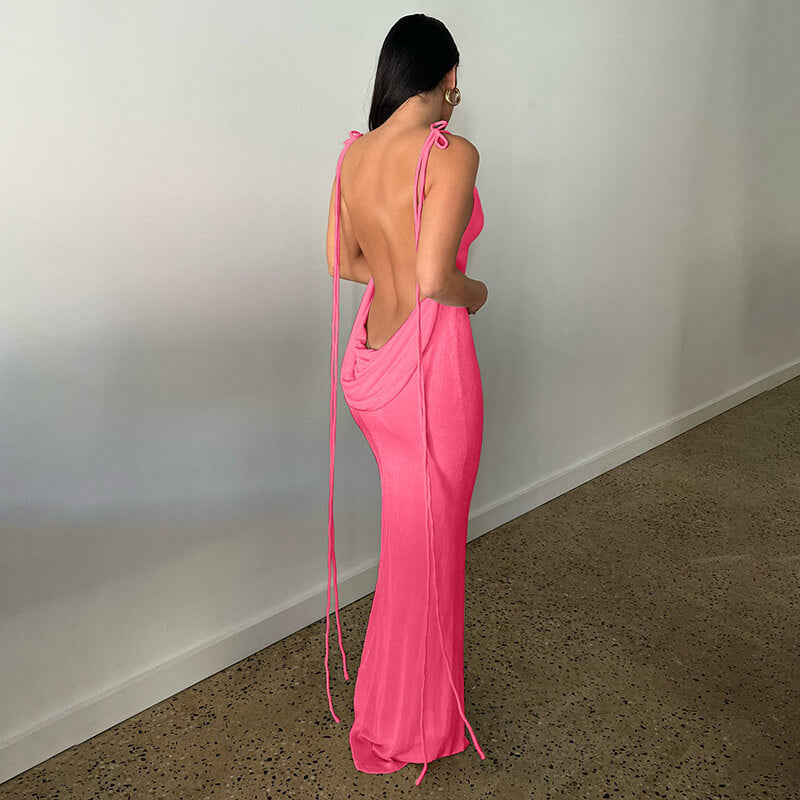 ??Backless Maxi Dress?Buy 2 Automatic 10% Off & Free Shipping??