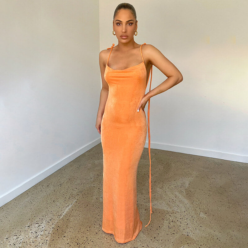 ??Backless Maxi Dress?Buy 2 Automatic 10% Off & Free Shipping??