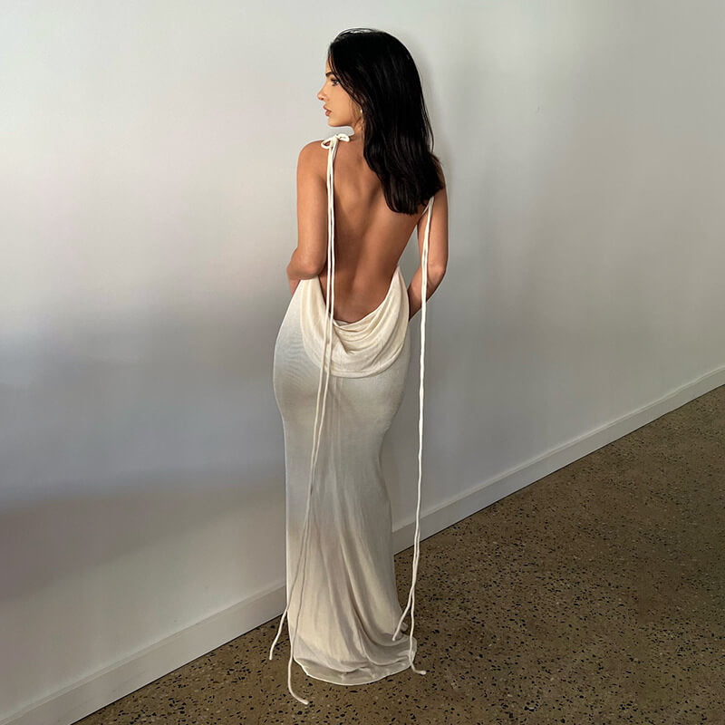 ??Backless Maxi Dress?Buy 2 Automatic 10% Off & Free Shipping??