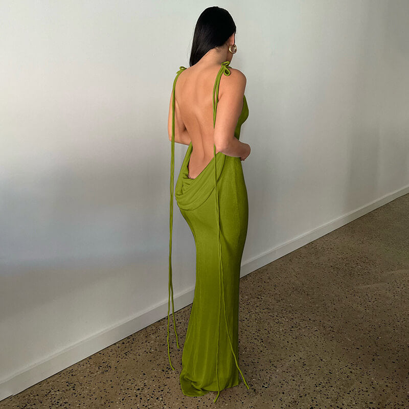 ??Backless Maxi Dress?Buy 2 Automatic 10% Off & Free Shipping??
