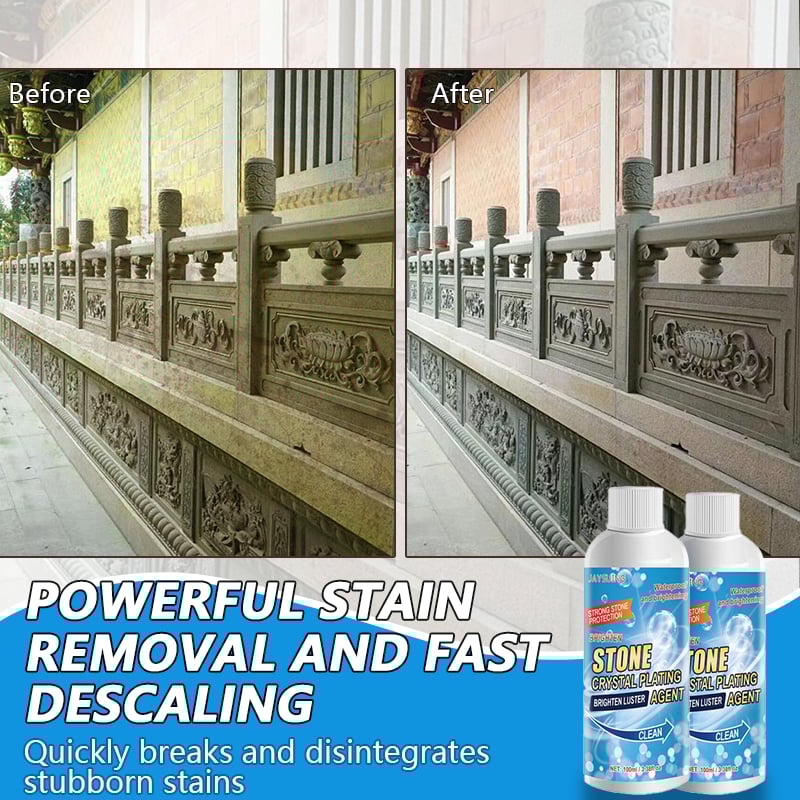 Stone Stain Remover Cleaner - Effective Removal of Oxidation, Rust, Stains