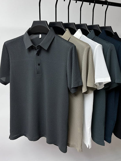 ??Men's Summer Ice Silk T-Shirt