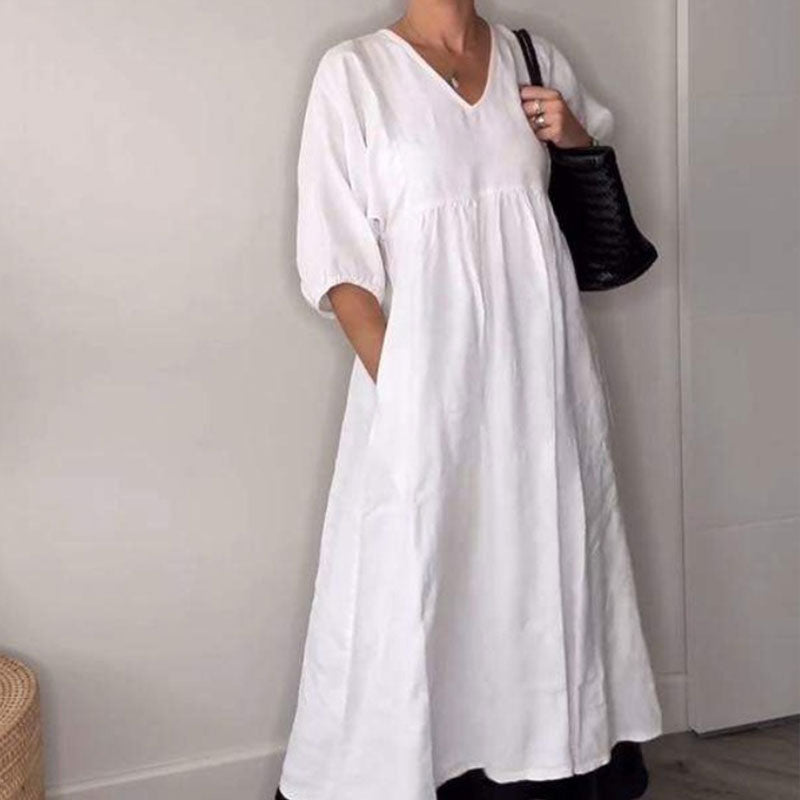 ??2025 NEW SALES - 50% OFF??Women's V-neck Casual Dress
