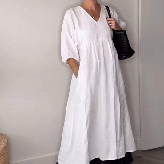 ??2025 NEW SALES - 50% OFF??Women's V-neck Casual Dress