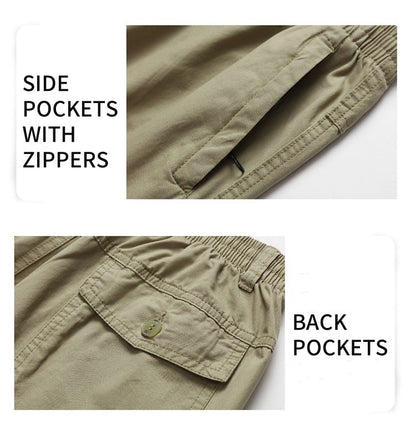 ??Multi-Pocket Durable Ultra Comfort Loose Fit Pants??Perfect combination of utility and comfort??