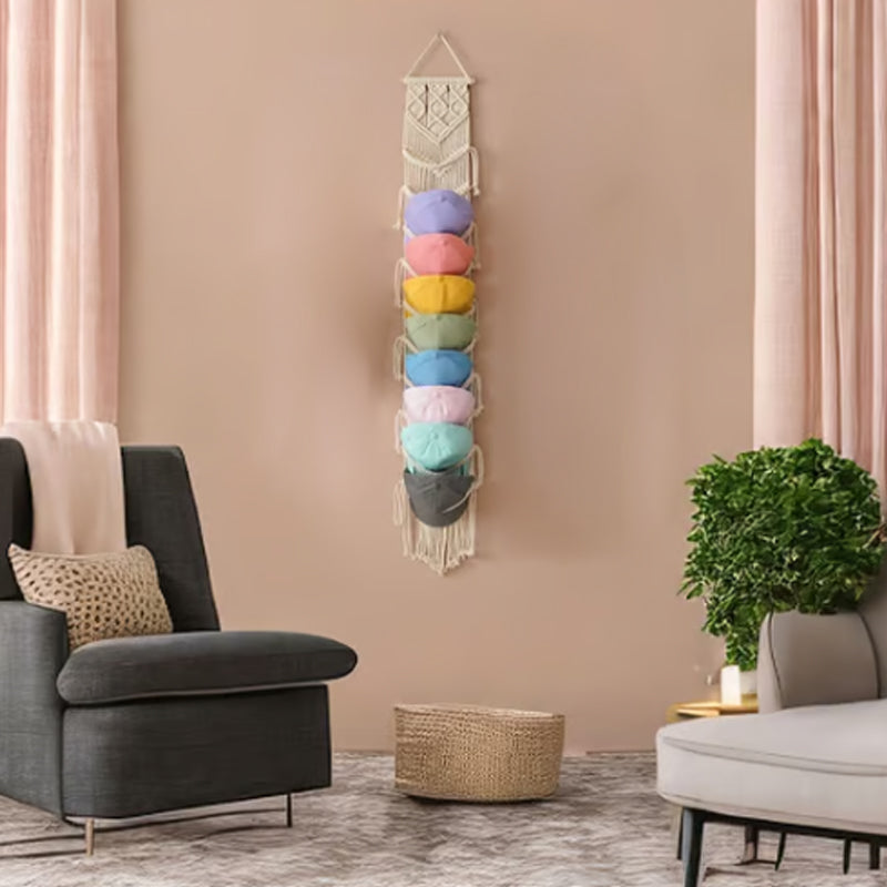 Hand Knit Hat Hanger